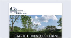 Desktop Screenshot of honnef-immobilien.de