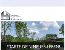 Tablet Screenshot of honnef-immobilien.de